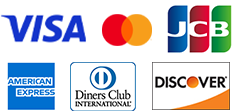 VISA/MASTER/JCB/AMERICAN EXPRESS/Diners Club/DISCOVER